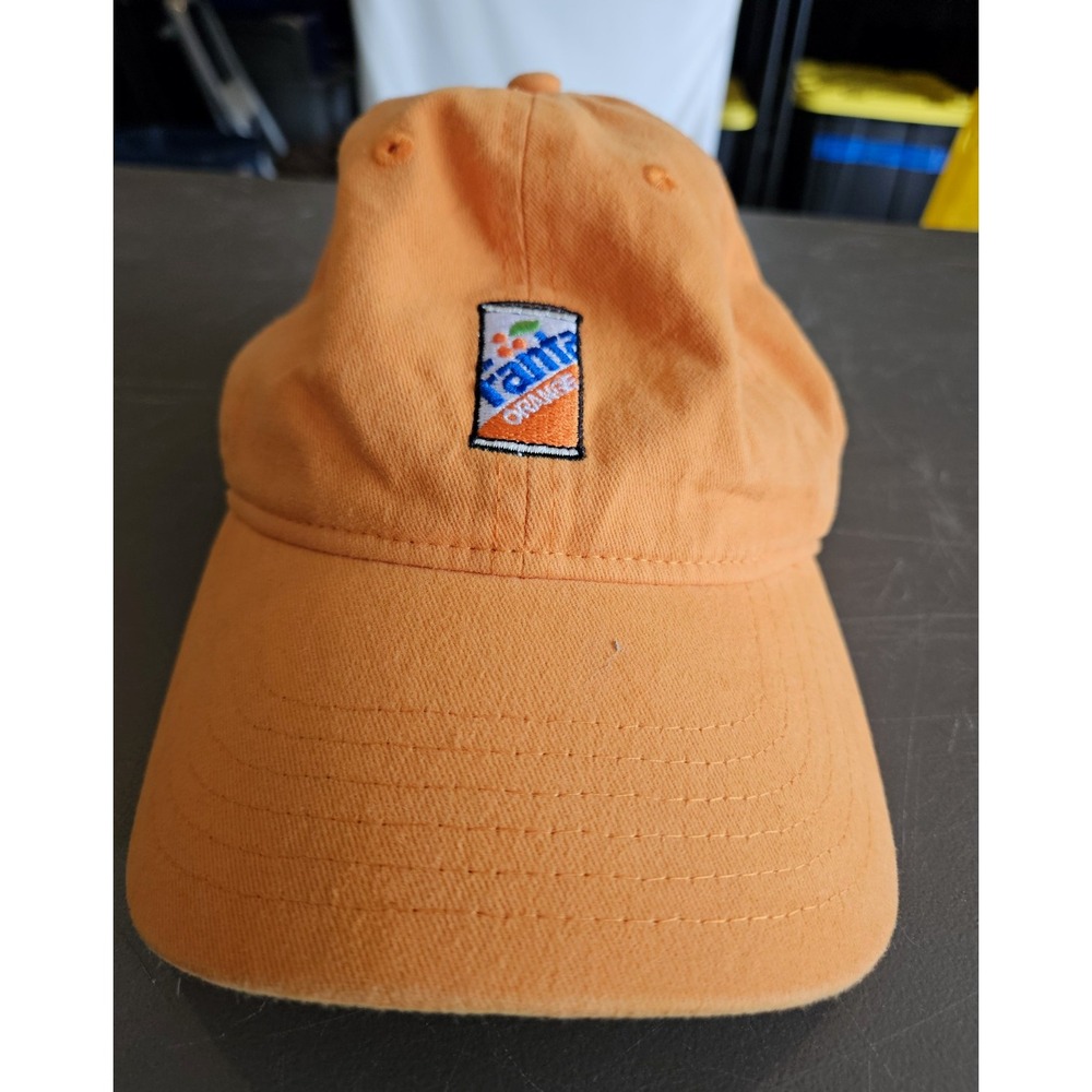 Coca-Cola Baseball Cap Hat Unisex OS Orange Good Fanta Soda Strapback 2019